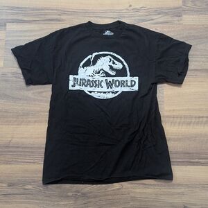 Jurassic World Black T-Shirt Women's Medium